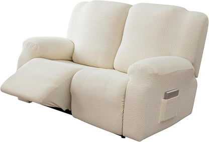 Genina Recliner Loveseat Cover Stretch Couch Covers Sofa slipcover - Image 8