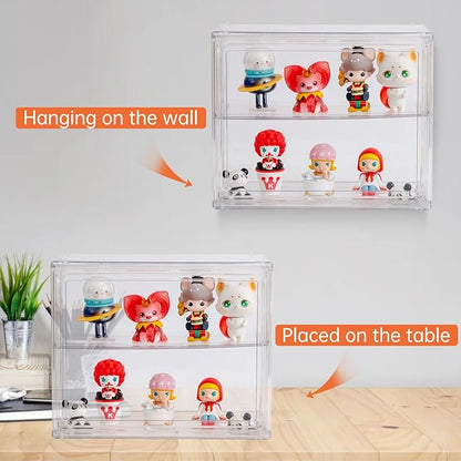 BOHOIDEE 2 Tiers Clear Display Case - Image 4
