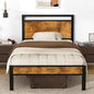 Z-hom Upgraded Twin Bed Frames, Heavy Duty Metal Sturdy Bed Frame Twin Size by Z-HOM