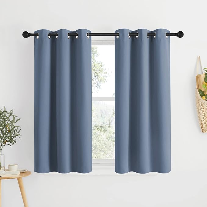 NICETOWN Blackout Short Curtains by NICETOWN