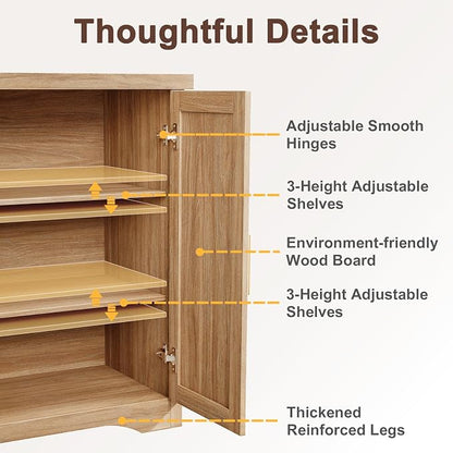 Memobarco Fluted Buffet Cabinet - Image 4