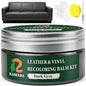 Dark Gray Leather Repair Kit, Leather Recoloring Balm – Restore & Repair Faded by Unknown