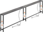 Huuger 102.4 Inch Sofa Table by Huuger