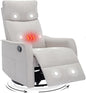 Trustyue Swivel Rocker Recliner Chair, 360° Swivel Recliner by Trustyue