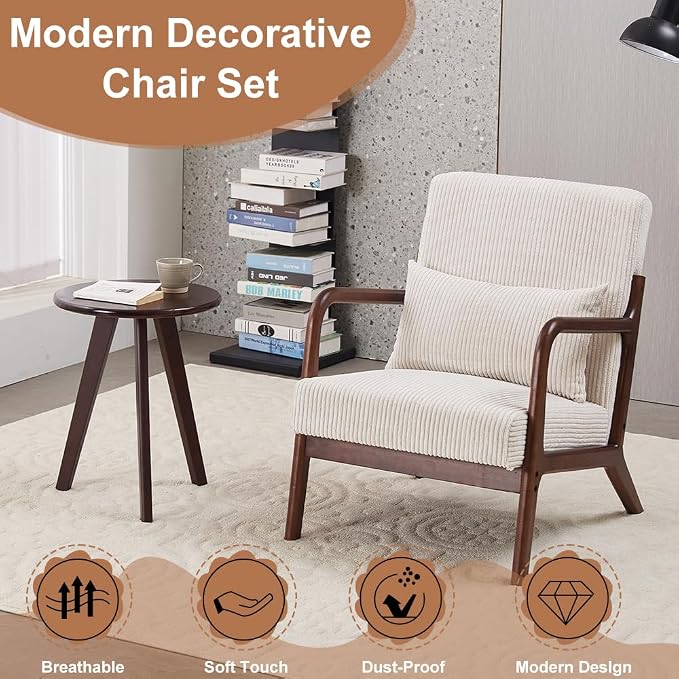 Mid Century Modern Accent Chair - Image 3