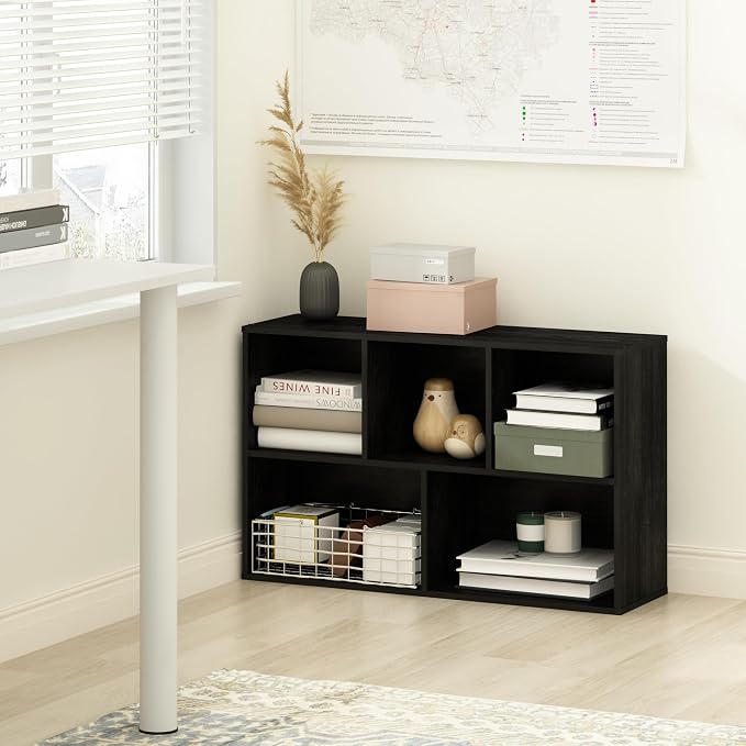 Furinno Luder 5-Cube No Tool Assembly Open Shelf - Image 2