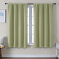 Simplebrand Ava Sage Green Blackout Curtains by Simplebrand