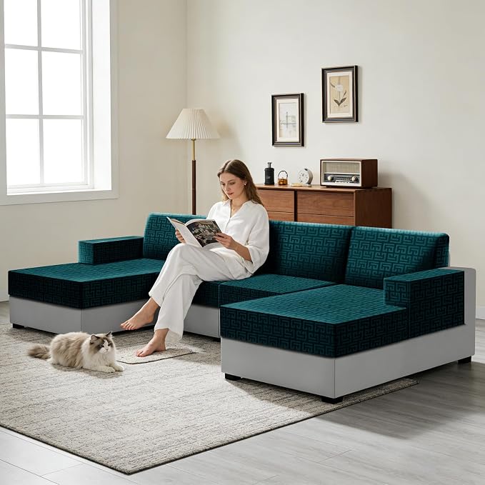 UNBBRRL Stretch Couch Seat Cushion Cover - Image 6