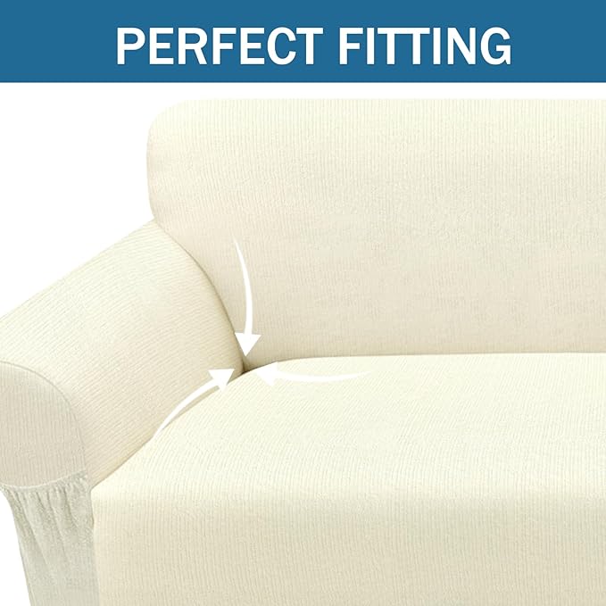 Armchair Slipcover with 1 Pillow Cover - Image 3