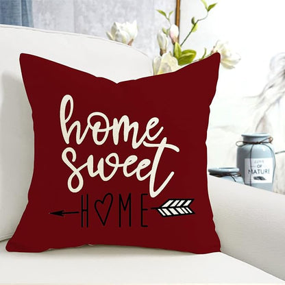 YCOLL Christmas Pillow Covers 20x20 Set of 4, Modern Sofa Throw Pillow Cover - Image 5