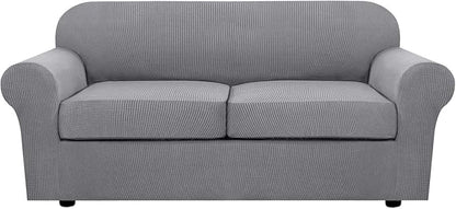 H.VERSAILTEX 3 Piece Stretch Sofa Covers by HVERSAILTEX