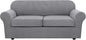 H.VERSAILTEX 3 Piece Stretch Sofa Covers by HVERSAILTEX