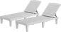 YITAHOME Outdoor Chaise Lounge Chair, Plastic Pool Chaise Lounge by YITAHOME