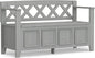 SIMPLIHOME Amherst Entryway Storage Bench by SimpliHome