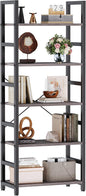 DUMOS 5-Tier Bookshelf, Modern Tall Bookcase, Open Storage Display Shelf by DumosLifestyle