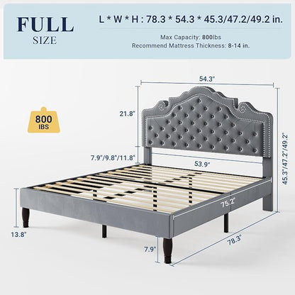 Allewie Full Size Bed Frame - Image 2