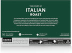 Starbucks K-Cup Coffee Pods, Dark Roast Coffee, Italian Roast for Keurig Brewers, 100% Arabica, 6 boxes (60 pods total)