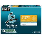 Caribou Coffee Daybreak Blend Keurig Single-Serve K-Cup Pod, Light Roast Coffee(Pack of 6, 60 Count Total)