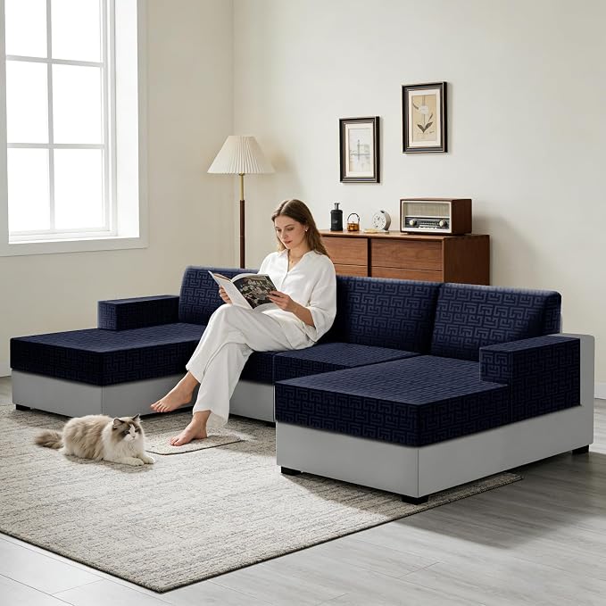 UNBBRRL Stretch Couch Seat Cushion Cover - Image 6