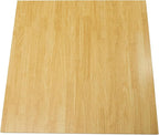 Butcher Block Countertop | 30x30in Wood Board Countertop | DIY Washer Dryer/Island/Kitchen Counter-top | countertop Cutting Board | 1102lbs Load Capacity | Wood Color | NO Base Legs, 1.38in Thick