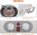 Coffee Bean Roaster Machine for Home Use, Coffee Roaster Machine with Timing, 110V 1200W