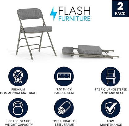 Flash Furniture Hercules Series Metal Folding Chairs - Image 4