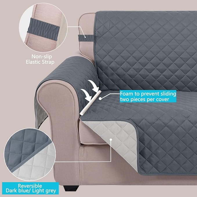 U-NICE HOME Loveseat Sofa Cover - Image 3