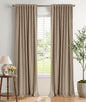 INOVADAY 100% Blackout Linen Curtains by INOVADAY