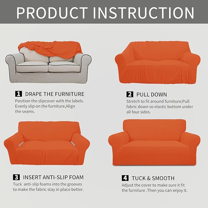 Easy-Going Stretch Couch Covers - Image 8