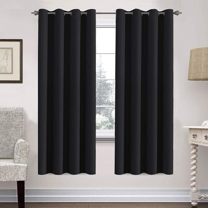H.VERSAILTEX Thermal Insulated Blackout Curtains Window Panel Drapes by HVERSAILTEX