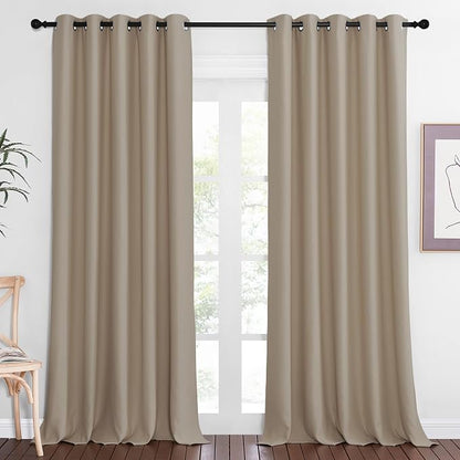 NICETOWN Patio Blackout Curtain Panels by NICETOWN
