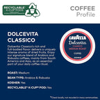 Lavazza Favorites Collection Variety Pack, Single Serve Keurig® K-Cup® Pods, Light and Medium Roast Coffees, 64-Count Box