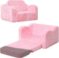 MeMoreCool Glowing Unicorn Kids Chair, 2-in-1 Glow in the Dark Kids Couch Fold by MeMoreCool