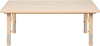 Flash Furniture Wren Adjustable Classroom Activity Table - Image 7