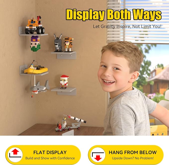 BlissBox 6-Pack Floating Display Shelves - Image 5