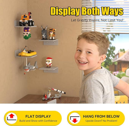 BlissBox 9-Pack Floating Display Shelves - Image 4