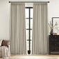 MIULEE Burlywood Birch Pinch Pleated 100% Blackout Curtains 40x90 Inches | Room by MIULEE