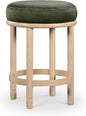 Meridian Furniture 976Green-C Monette Collection Art Deco Counter Stool by MeridianFurniture