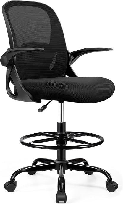 Drafting Chair Tall Office Chair - Image 8