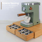HTB K Cup Holder Compatible with K Cups,Coffee Pod Holder Holds Up 30 Cups,K Cup Organizer Storage Drawer