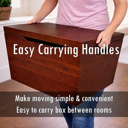 Fully Assembled, Solid Wood Storage Chest - Image 7