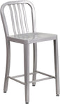 Flash Furniture 24" Commercial Grade Metal Counter Height Stool by FlashFurniture