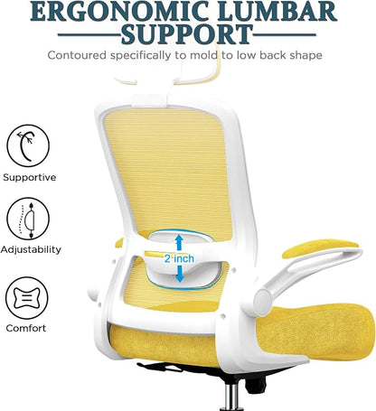 Mimoglad Office Chair, High Back Ergonomic Desk Chair - Image 3