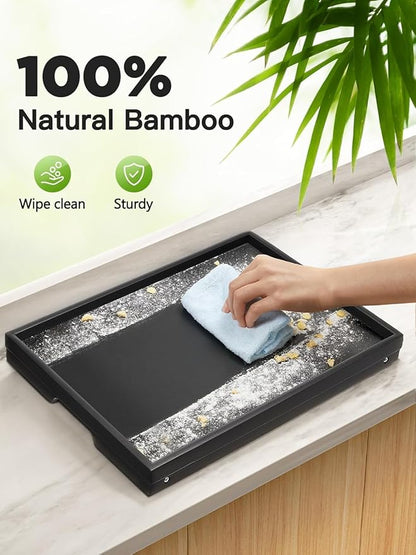 Bamboo Bed Tray Table with Foldable Legs, Breakfast Tray - Image 6