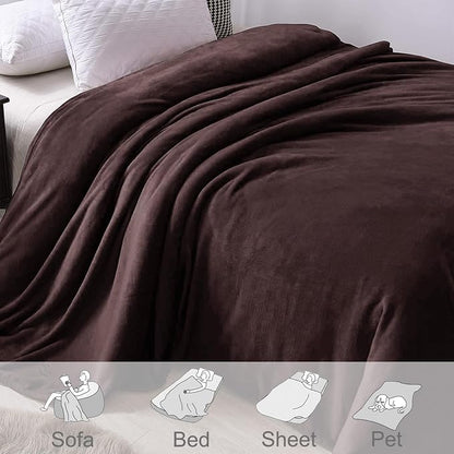 Exclusivo Mezcla Soft Large Fleece Throw Blanket - Image 4