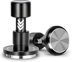 IKAPE 53.3MM V6 Impact Espresso Tamper with Sound Feedback, 15lb/30lb Interchangeable Springs, Espresso High Tamper with Triple-spring System, Fits 54mm portafilters