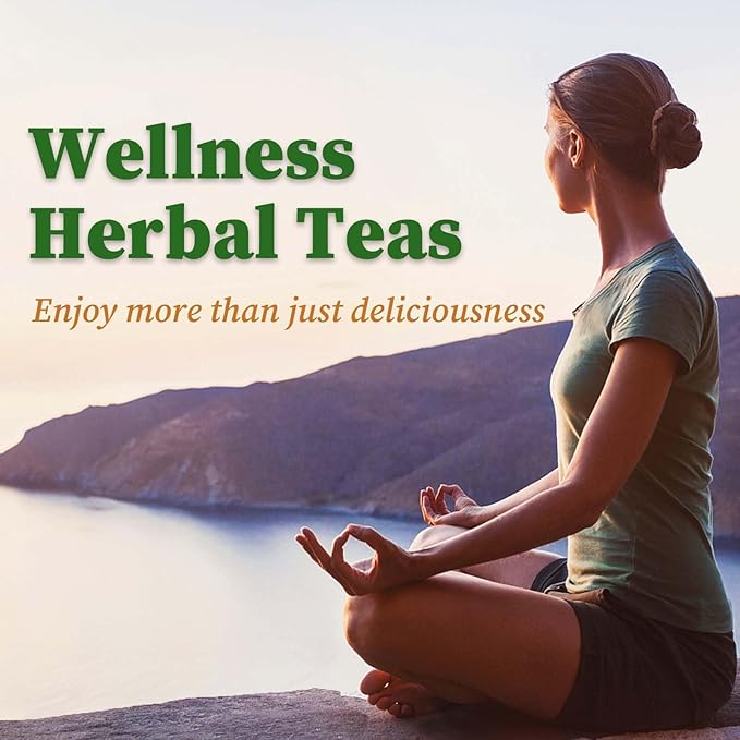 FullChea - Thyme Tea Bags, 40 Teabags - Premium Thyme Leaves - Non-GMO - Caffeine-free, Promote Overall Health, Support Digestion