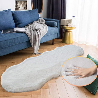 ORINOVA Faux Rabbit Fur Washable Rugs - Image 2