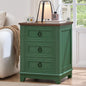 Joaxswe Farmhouse Night Stand, Sofa Bed Side Table Chest of Drawers, Wood by Joaxswe