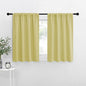 NICETOWN Blackout Curtains for RV Windows, Paler Yellow, 2 Panels, Room by NICETOWN